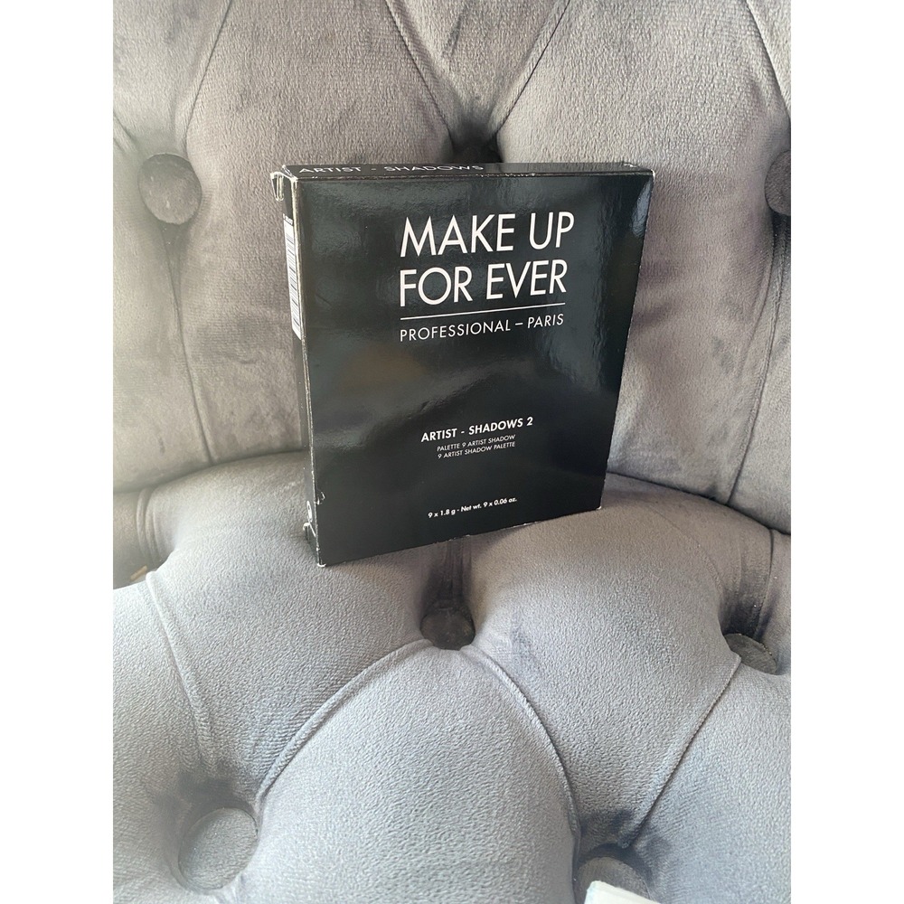 Make Up For Ever 9 pan artist shadows 2 palette NIB!
